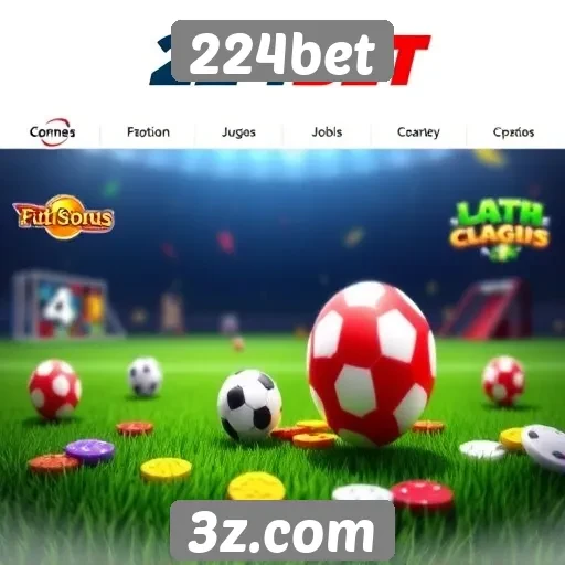 Opcões de jogos disponíveis na plataforma 224bet