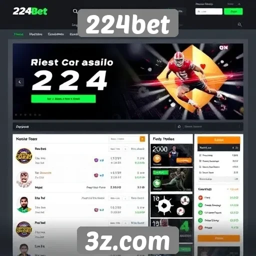 Novas funcionalidades do site 224bet